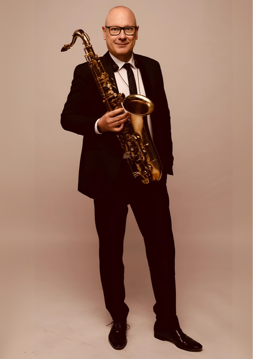 Tom Schwarzmann am Saxofon